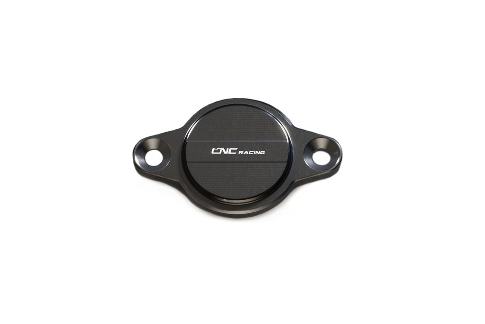 CNC RACING COUVERCLE D&#39;INSPECTION DE DISTRIBUTION COULEUR NOIR DUCATI 1198