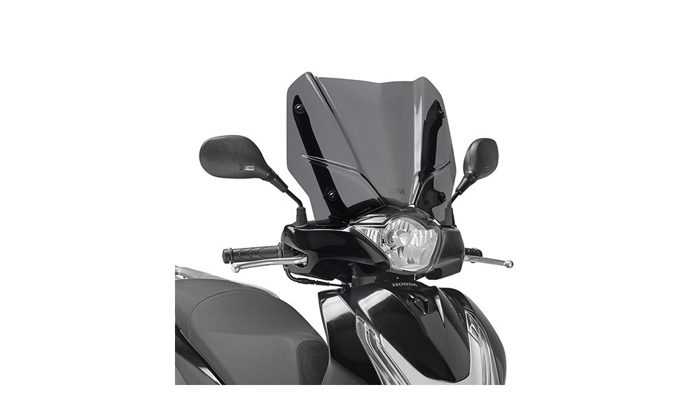 Parabrezza fumé Givi 71 X 53 cm (a x l) per Honda SH 125i-150i abs12-16