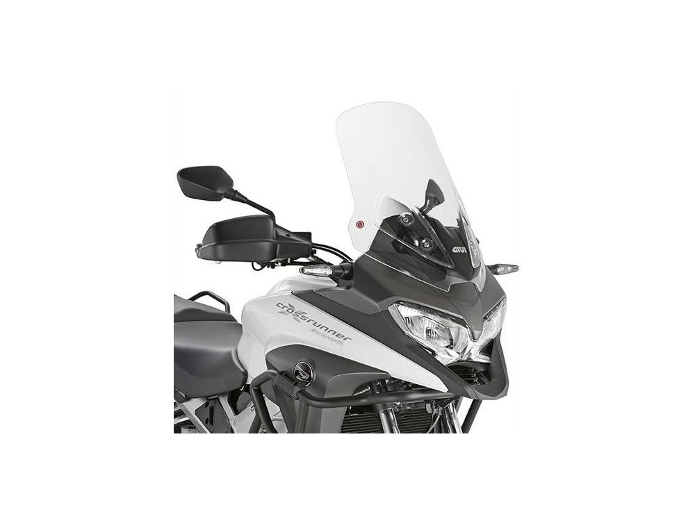 Transparent windscreen Givi 55 X 42 cm (h x l) for Honda Crossrunner 800