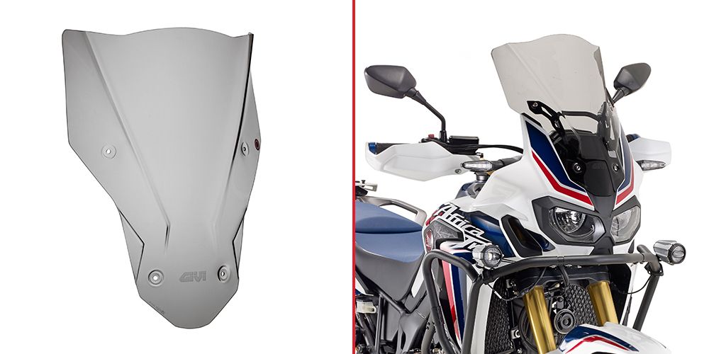 Windscreen smoked Givi 47,5x35 cm Honda CRF1000L Africa twin