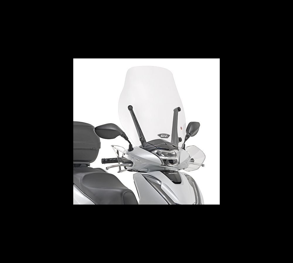 Transparent windscreen Givi 51 X 49 cm for Honda SH125i/150i