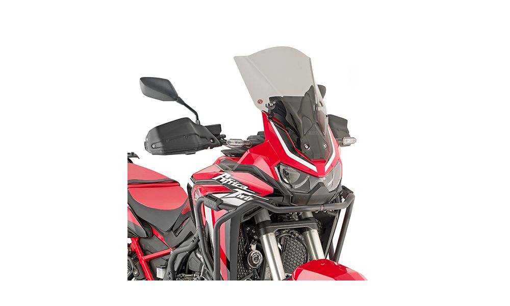 Windscreen smoked Givi 49 X 36,5 cm for Honda CRF 1000 l Africa twin