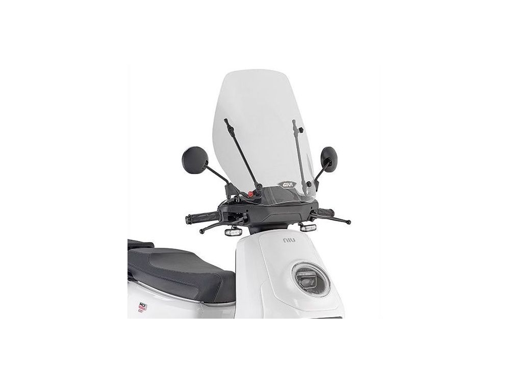 Transparent windscreen Givi 54 X 49 cm for Niu mqi GT