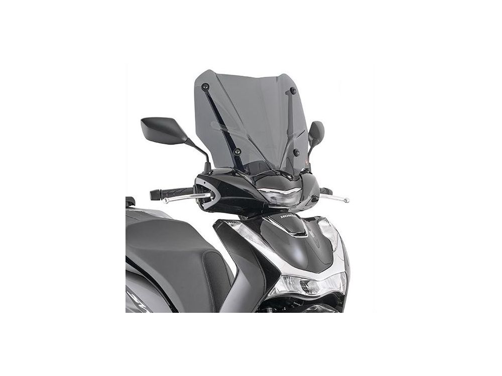 Windscreen smoked Givi 33 X 45 cm for Honda SH 125/150