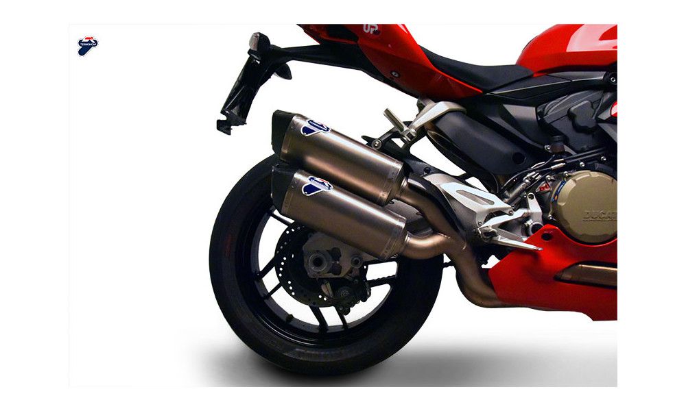Termignoni paire de silencieux titane homologué Ducati Panigale 959