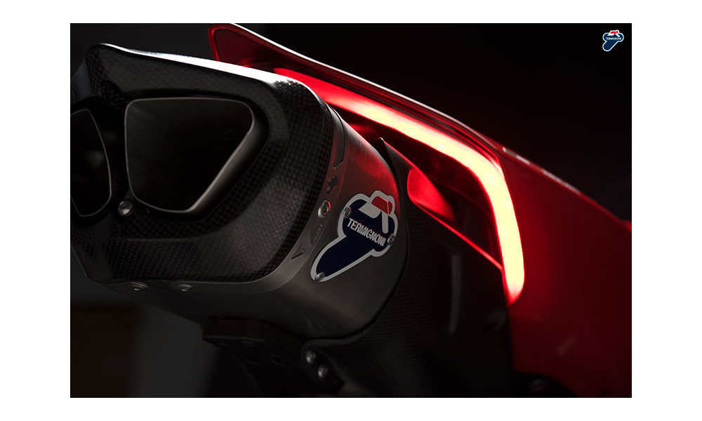 Echappement 4 sortie Racing Termignoni pour Ducati Panigale v4