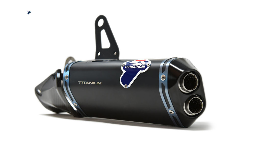 Pair of silencers Termignoni racing Ducati Panigale V4 S,R
