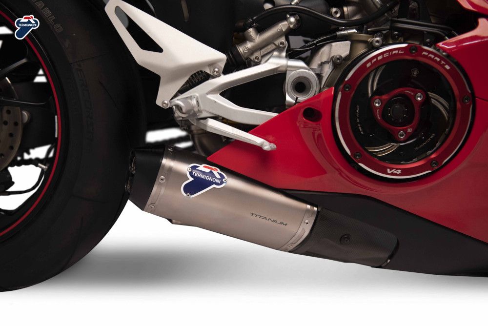 Pair of silencers Termignoni racing for Ducati Panigale V4 /S/R