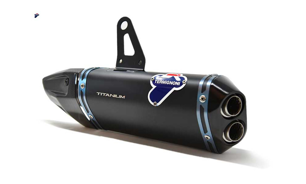 Pair of silencers Termignoni racing Ducati Streetfighter V4