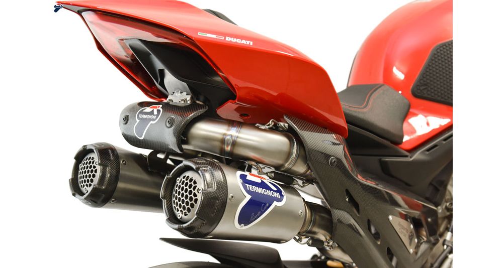Termignoni System with silencer SBK Replica for Ducati PANIGALE V4