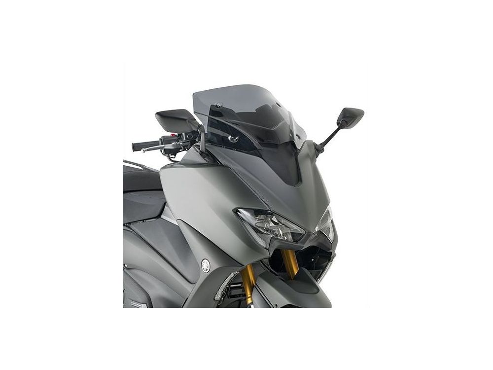 Cupolino Givi basso e sportivo fumé per Yamaha T-max 560