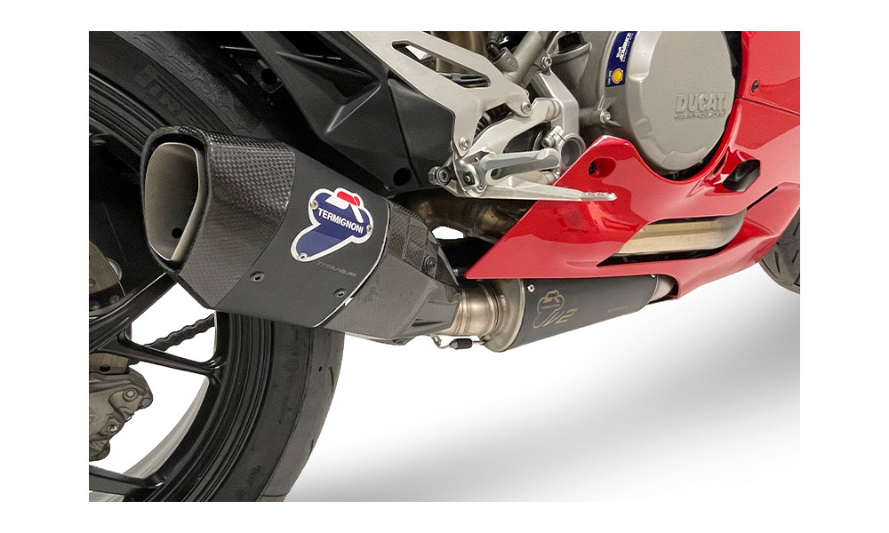 Side silencer kit D221 Termignoni for Ducati Panigale 950 V2/Streetfighter V2