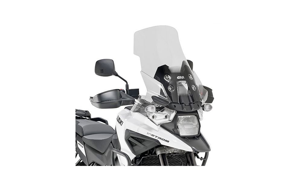 Parabrezza trasparente Givi 57,5 X 50,5 cm per Suzuki V-Strom 1050