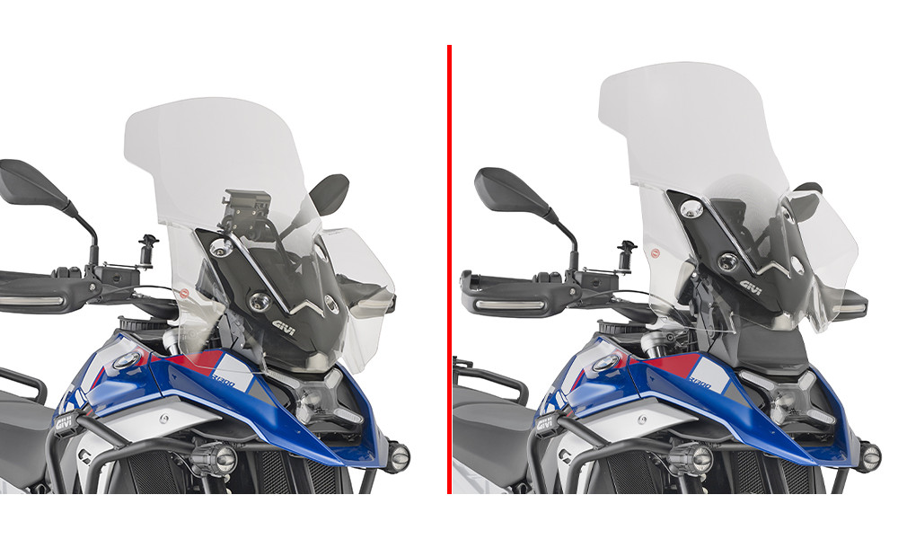 Cupolino Givi trasparente 65 X 54 cm per BMW R 1300 GS
