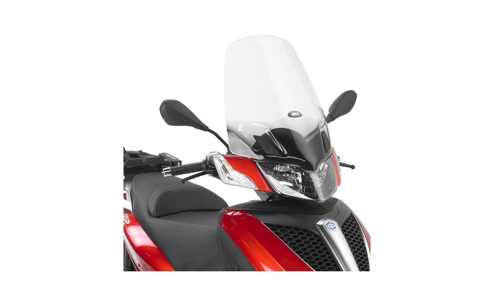 Parabrezza trasparente Givi 57 X 44,5 cm per Piaggio MP3 yourban 125-300