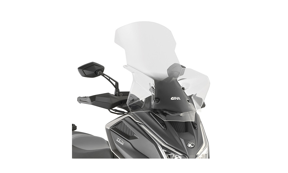 GIVI PARABREZZA SPECIFICO FUMÉ 48 KYMCO DTX 360 (21 > 22)