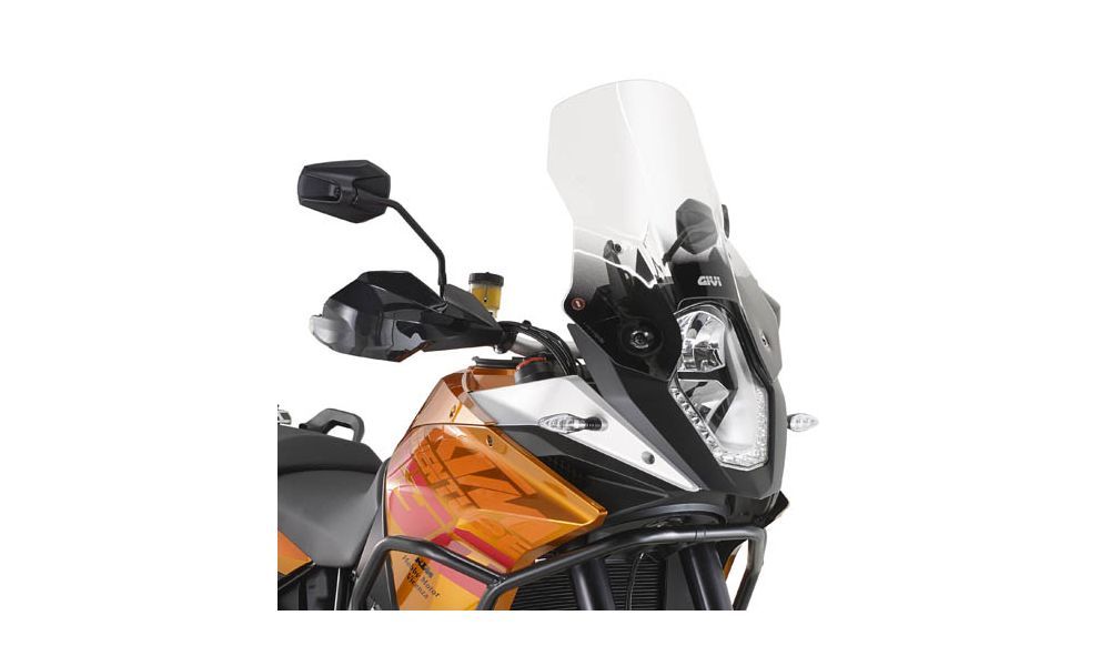 Transparent windscreen Givi 37 X4 1 cm (h x l) for KTM Adventure 1050
