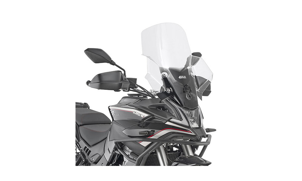 Cupolino Givi trasparente 59,5 X 49,5 cm Voge valico 500ds