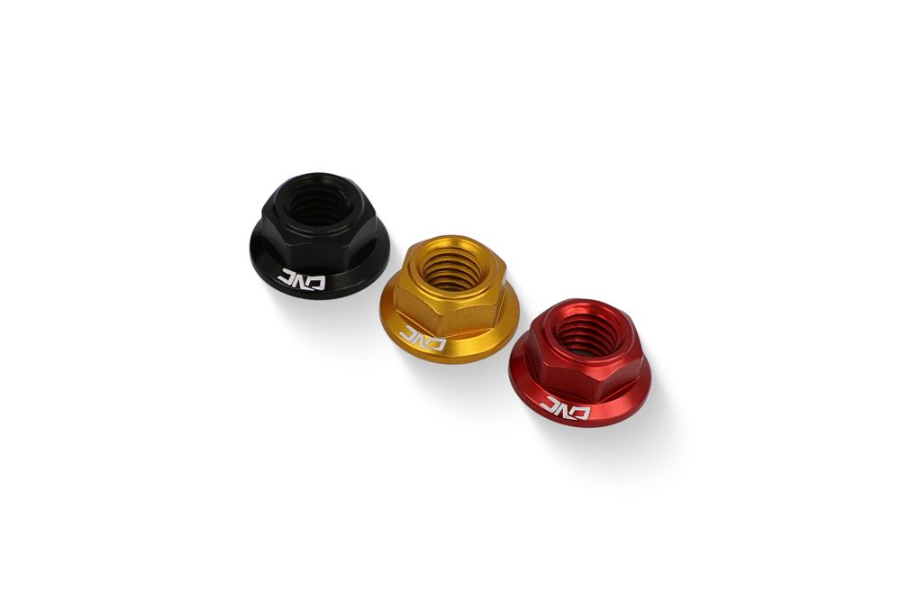 CNC RACING MUTTER GOLD FARBE UNIVERSAL 