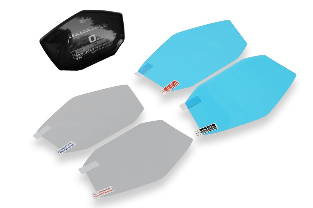 CNC RACING DASHBOARD SCREEN PROTECTORS FOR APRILIA RSV4 RR