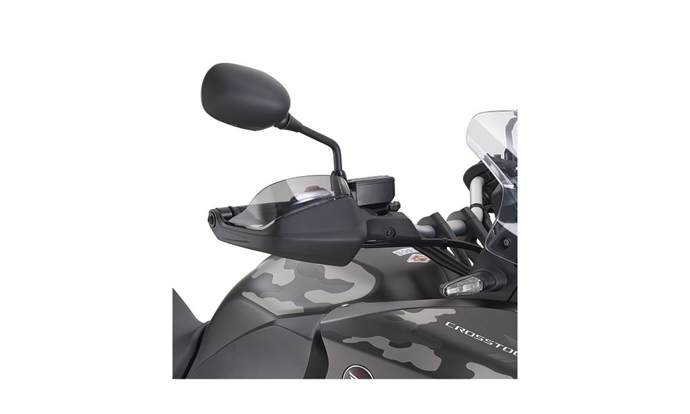 Estensione in plexiglass fumè paramani Honda cro Kappa moto