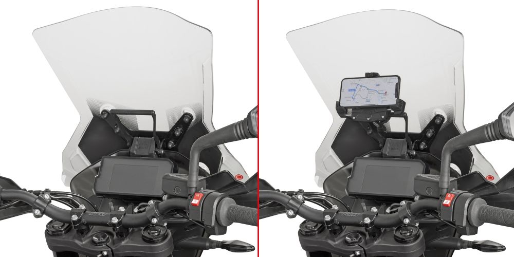 Traversino per portanavigatori Givi per gps per KTM 890 Adventure 