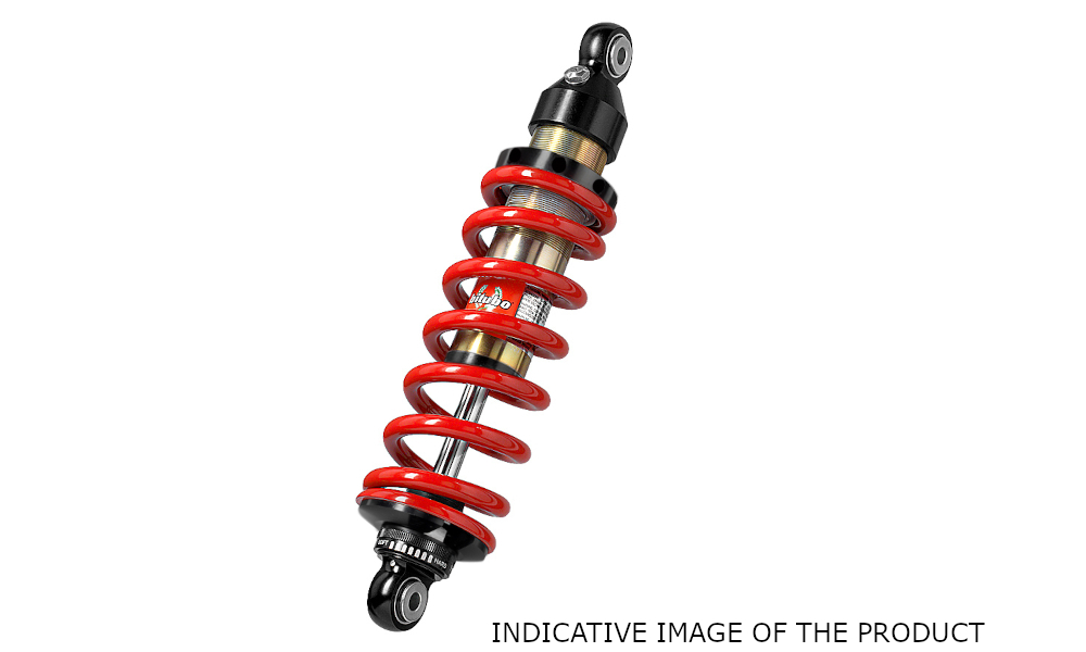 Bitubo ammortizzatori pressurizzati cromati Harley Davidson 883 de luxe,88