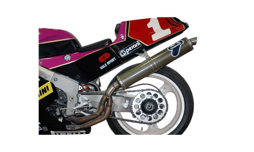 Termignoni System with silencer in stainless steel for Honda RC30 VFR750