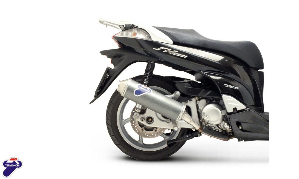 Silencer Termignoni carbon look approved for Honda SH300