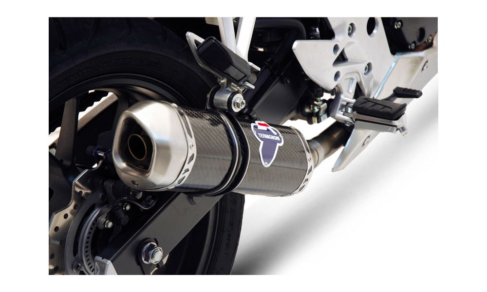 Termignoni Silencer approved in carbon for Honda CB 500 / CBR 500