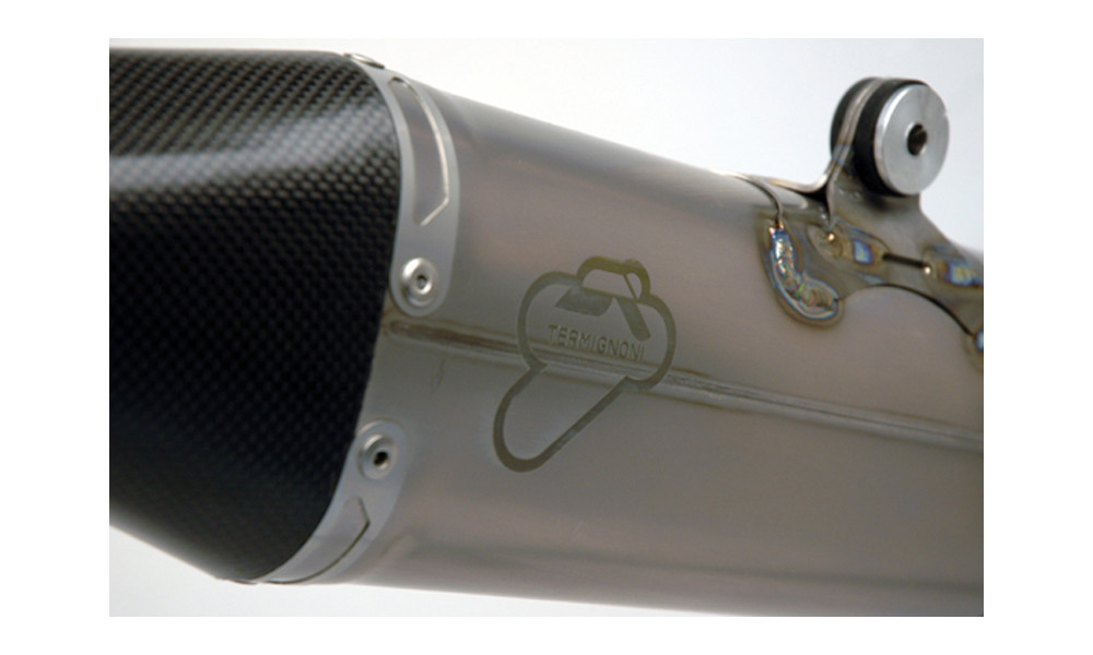 Pair of silencers Termignoni racing Relevance C Honda CRF 450 R 14