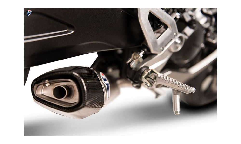 Complete exhaust system Termignoni approved with end cap carbon Honda CB125