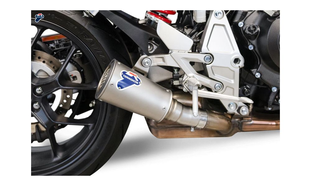 Stainless steel Termignoni silencer only for Honda CB 1000 R