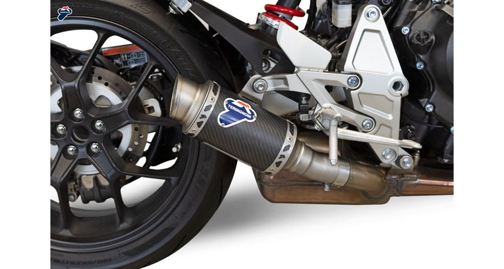Silencer Termignoni carbon inox end cap Honda CB 1000 R