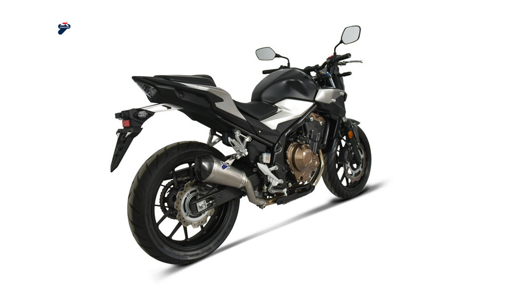 Titanium Termignoni silencer only for Honda CB 500 F-R-X