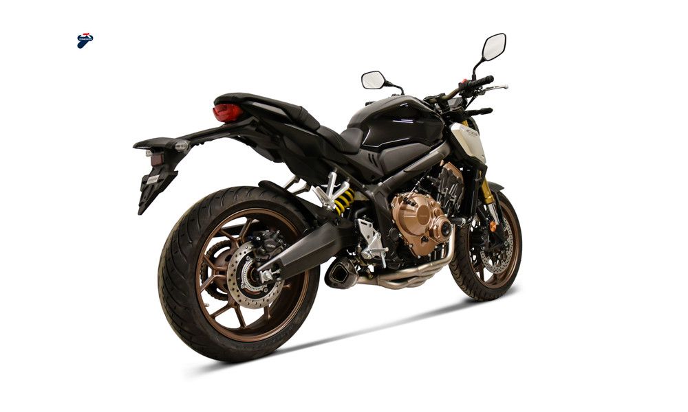 Complete exhaust system Termignoni with silencer Relevance titanium Honda CB650