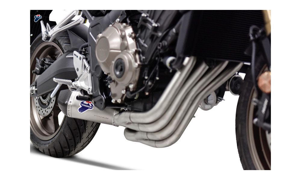 Complete exhaust system Termignoni with silencer Relevance titanium Honda CB650
