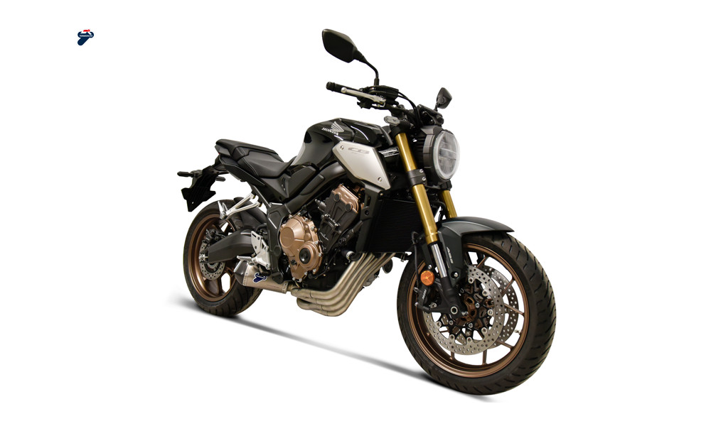 Complete exhaust system Termignoni with silencer Relevance titanium Honda CB650