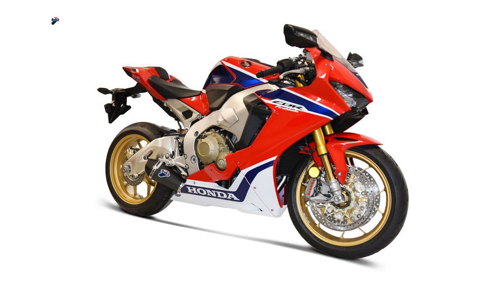 Termignoni exhaust system with silencer Relevance black Honda CBR 1000