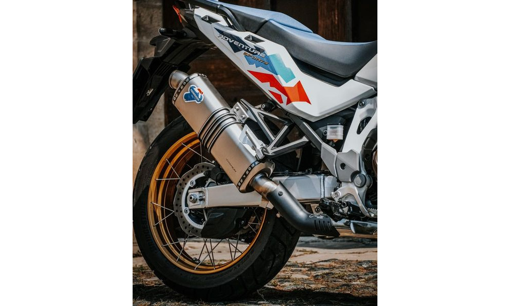 Approved silencer CAMICIA titanium Termignoni for Honda CRF 1100L Africa twin &#39;24
