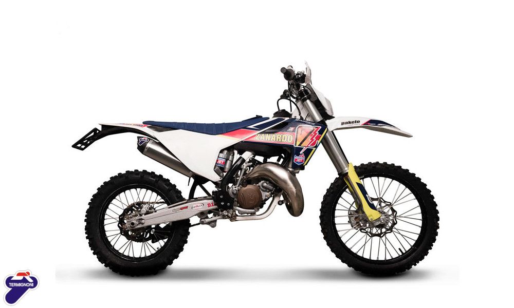 Silencer Termignoni inox approved FIM Husqvarna TE 125