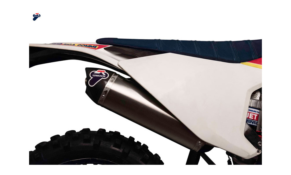 Silencer Termignoni inox approved FIM Husqvarna TE 125