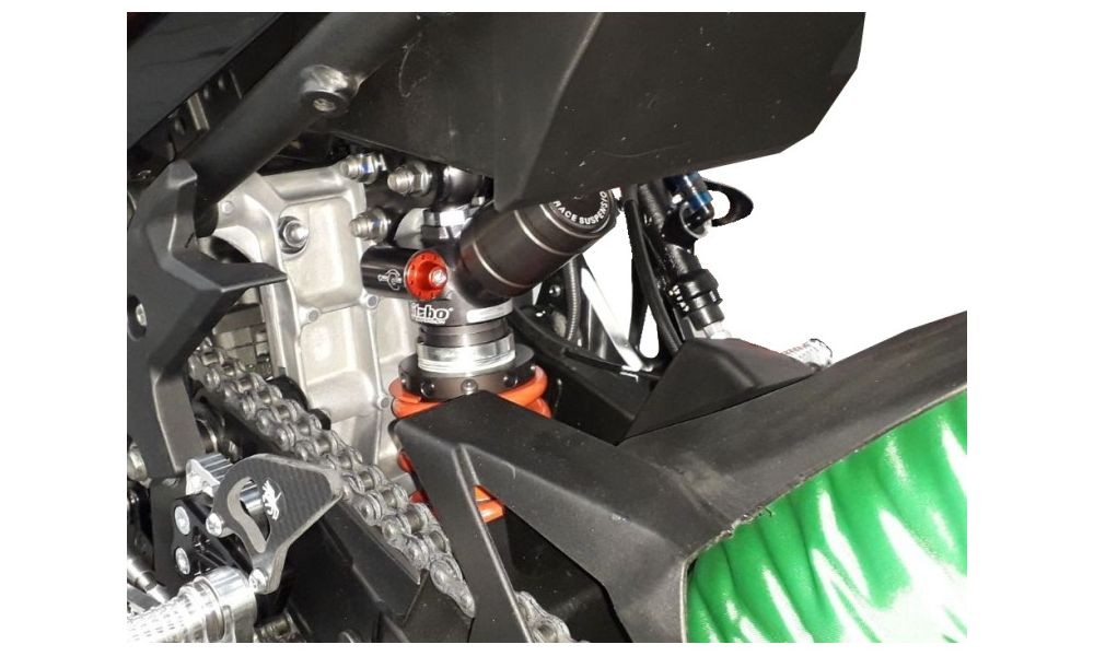 Bitubo ammortizzatore sterzo nero per Honda CBR1000rr