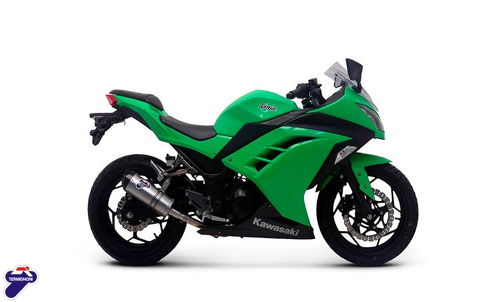 Silencer Termignoni inox Relevance racing Kawasaki NINJA 300R
