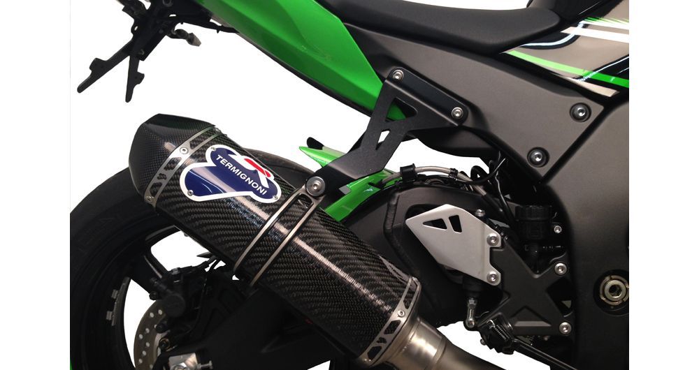 Complete exhaust system Termignoni racing Relevance carbon Kawasaki ZX-10 R
