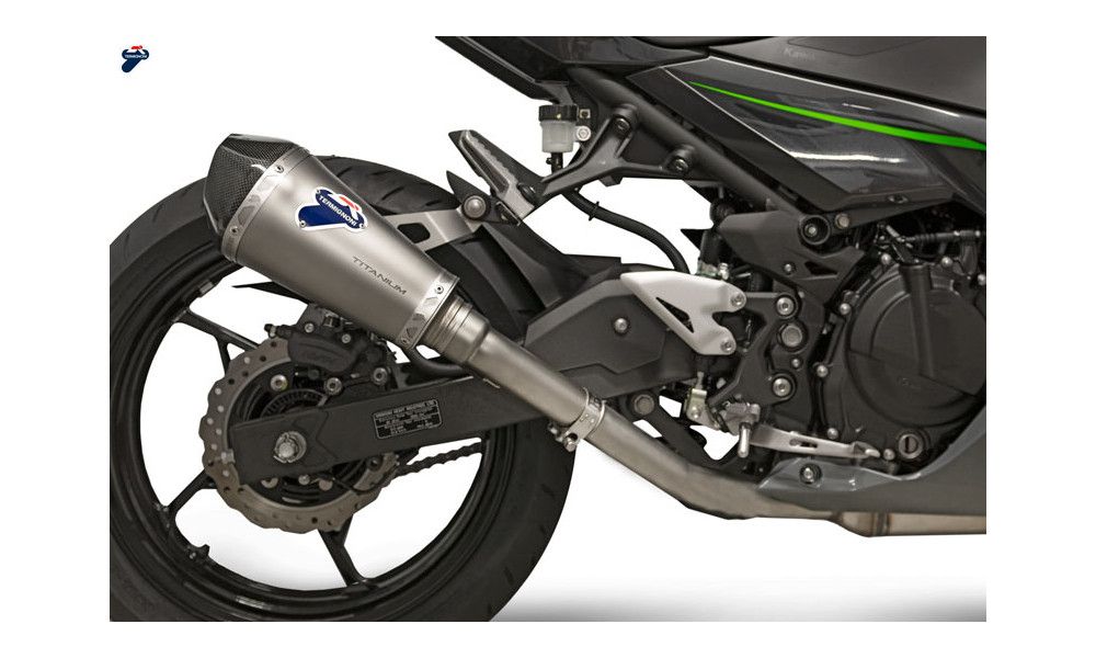 Silencieux Termignoni conique Relevance solo pour Kawasaki Ninja 400