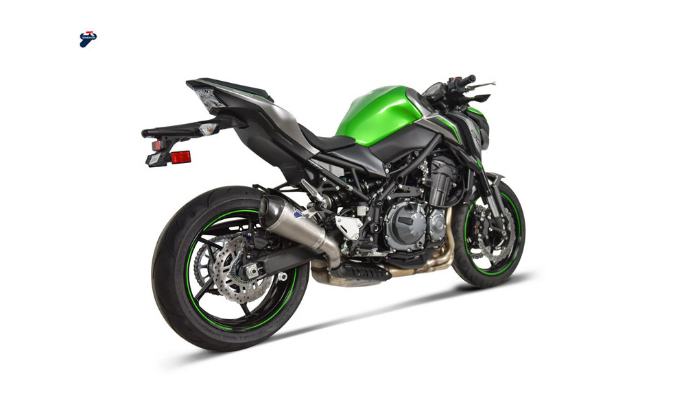 Silencieux Termignoni conique Relevance solo pour Kawasaki z 900 17-19