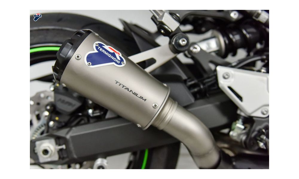 Titanium Termignoni silencer only for Kawasaki Z 900 17-19