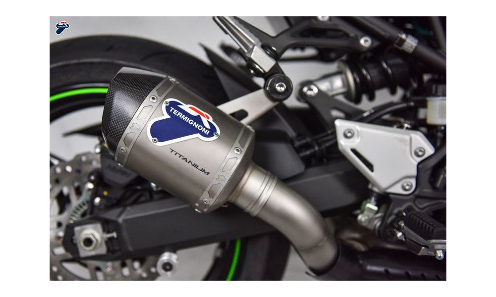 Silencieux Termignoni titane Race use solo pour Kawasaki z 900 17-19