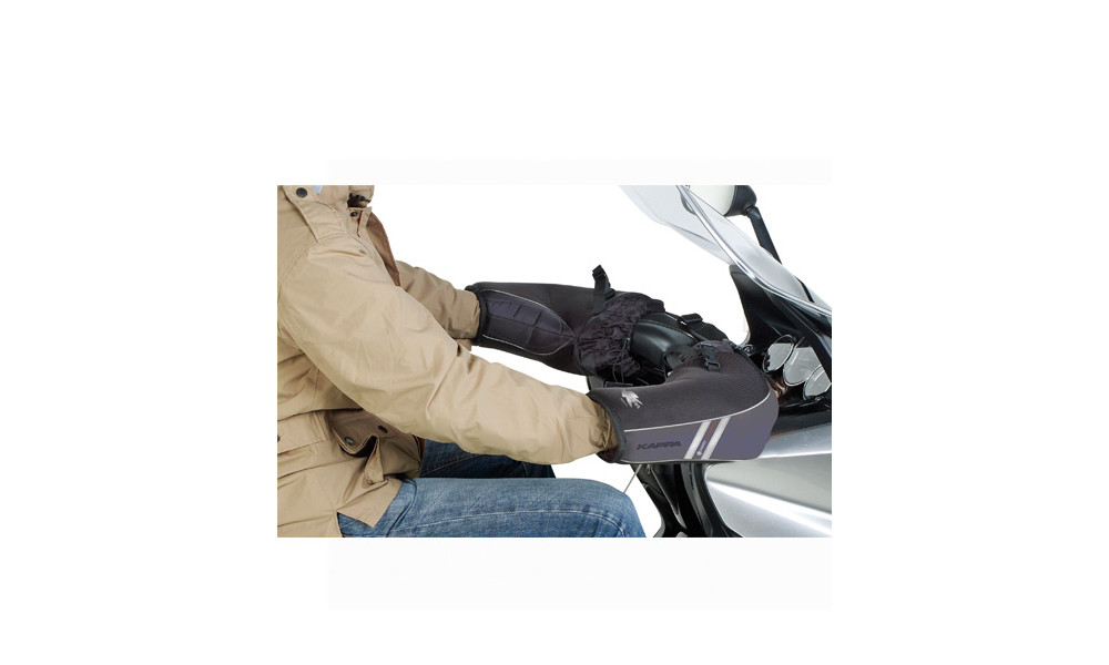 PAIR OF HANDS PROTECTOR RAIN RESISTANT KAPPA MOTO